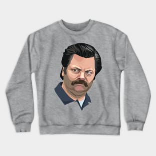 Ron Swanson Crewneck Sweatshirt